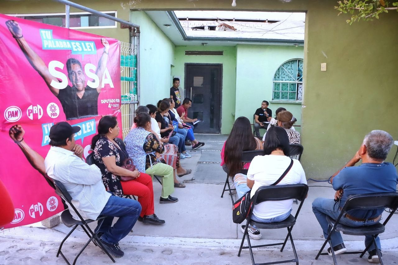 Se reúne Roberto Sosa Pichardo con Comités Ciudadanos en Rincón del Cimatario
